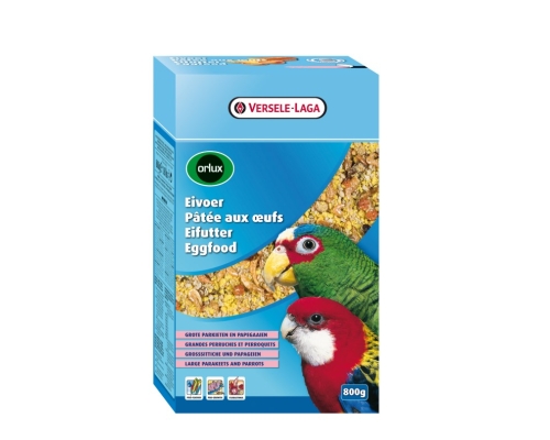 Versele Laga -Orlux Eggfood Large Parakeets and Parrots 800g - pokarm jajeczny suchy dla średnich i dużych papug